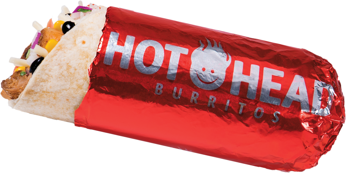 Hot Head Burritos Burrito.